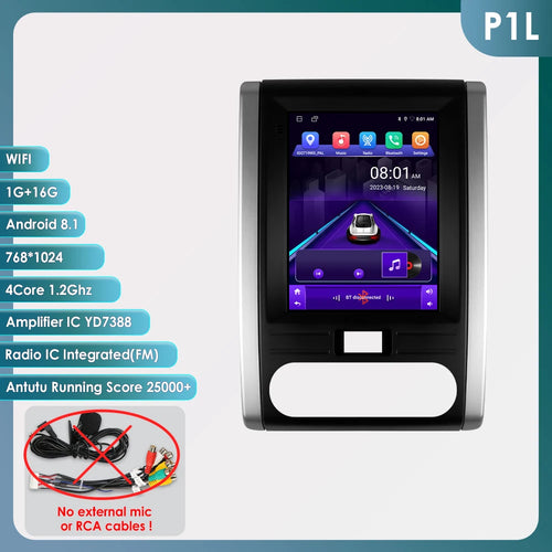 Hizpo For Tesla Style Android 13 Car Radio for Nissan X-Trail Xtrail 2