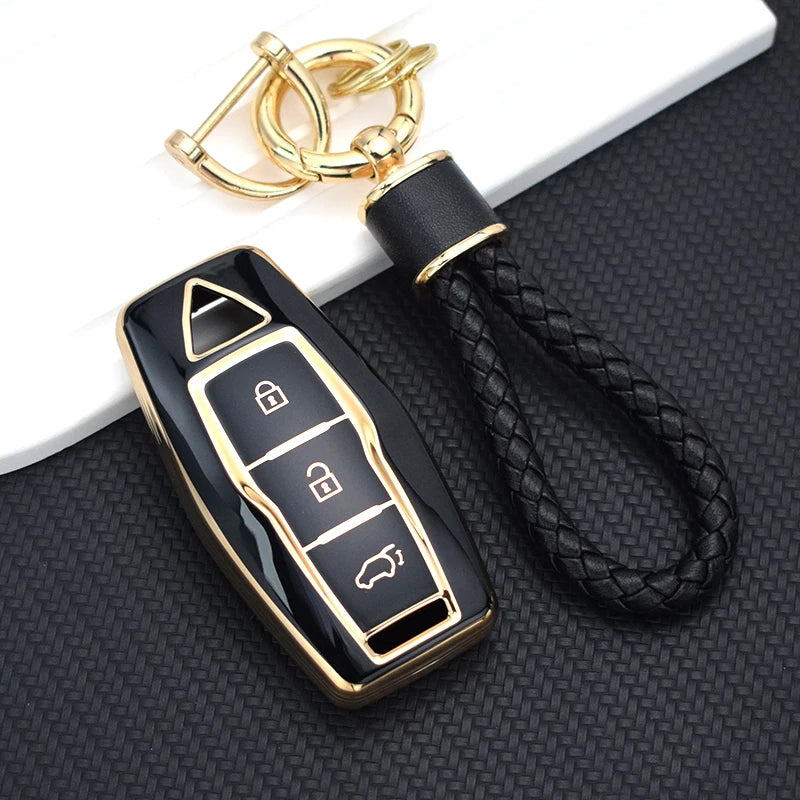 3 4 Bottons TPU Auto Remote Key Shell Fob Holder for Mitsubishi