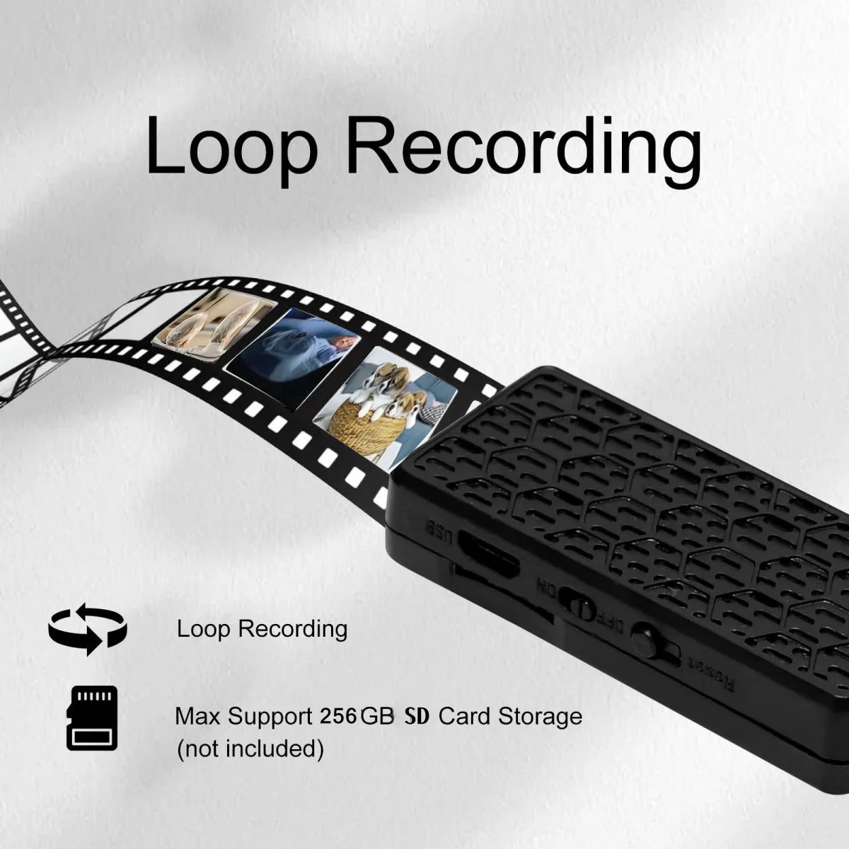 HD WiFi Mini Camera DIY Module Home office Security Nanny Cam Alarm