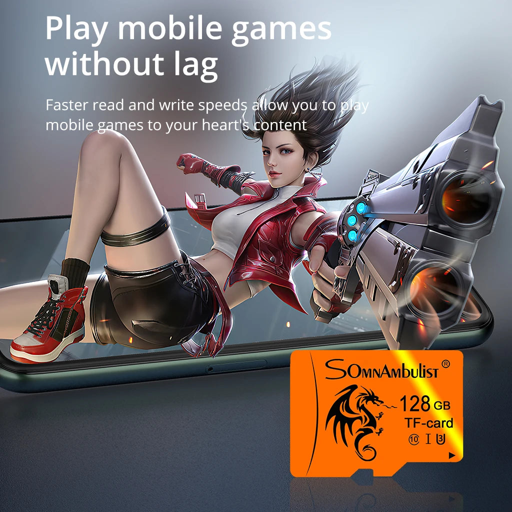 Memory card 128GB mini TF card 32GB 64GB 8GB Class high speed  TF card