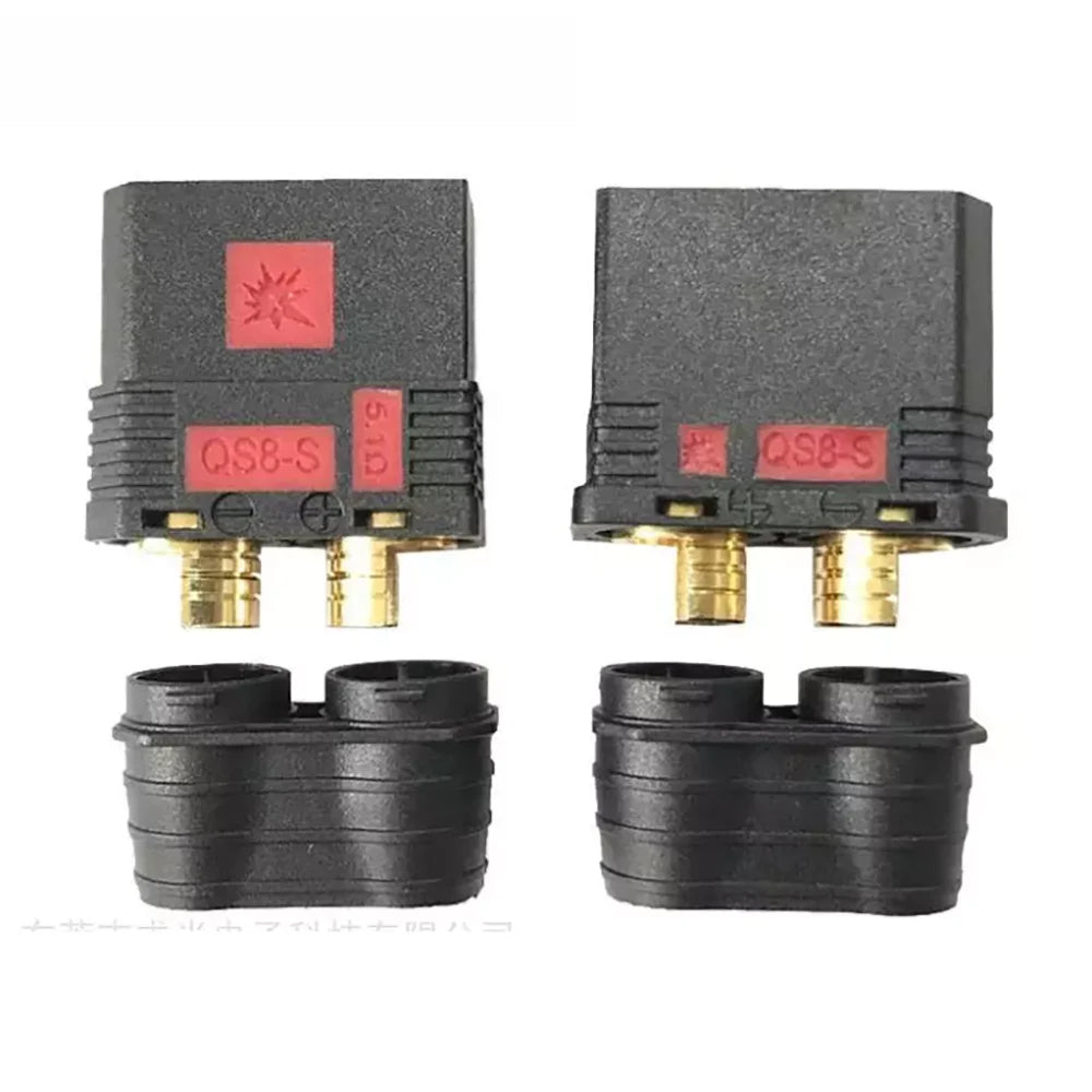 2/5/10pair QS8-S Heavy Duty Battery Connector Anti-Spark Gold