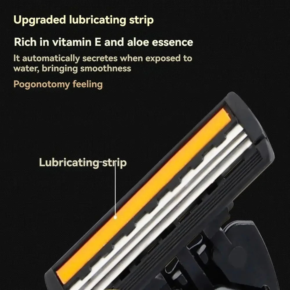 Razor Triple Blade 1 Razor Stand 19 Heads Washable Scratch Resistant