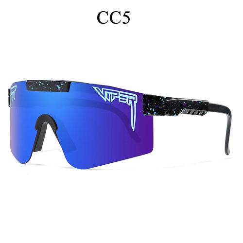Men Women Pit Viper Cycling Glasses UV400 Sunglasses Adults Outdoor