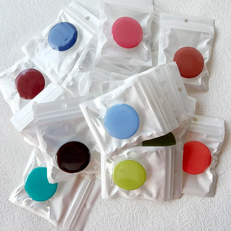 Popular Ins Korean style Macaron socket Phone Talk Grip Stretchable