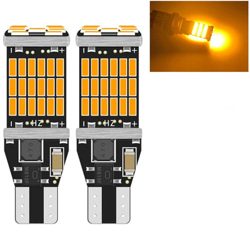 2pcs T15 Reverse Light W16W Led Super Bright 10W Canbus Backup Light