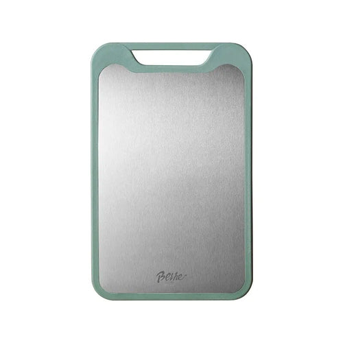 1pc Cutting Board Two Sides Of Stainless Steel and Plastic