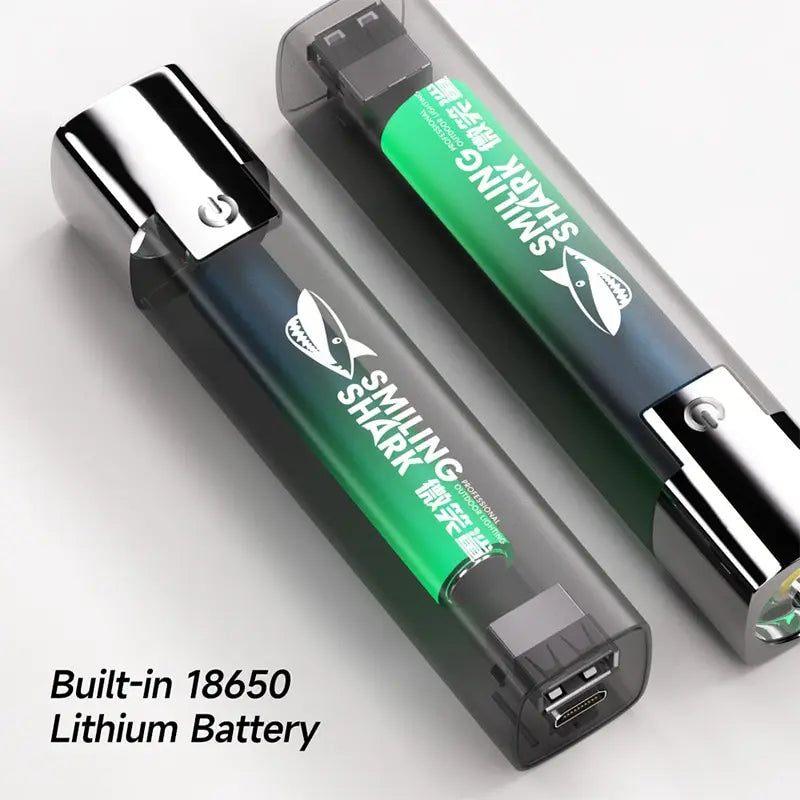 Super Bright LED Flashlight USB Rechargeable 18650Battery Led Torch