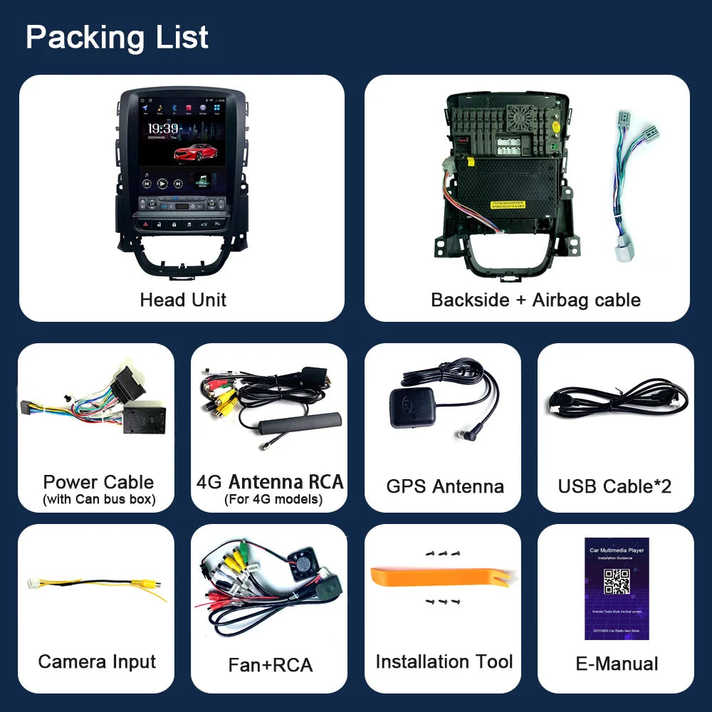 Car Radio Android for Opel Astra J Vauxhall Buick Verano Holden