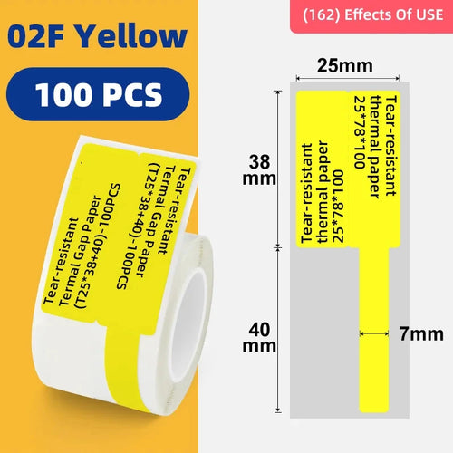 Niimbot Mini Printer Thermal Wire White/ Cable/Color/Round Sticker