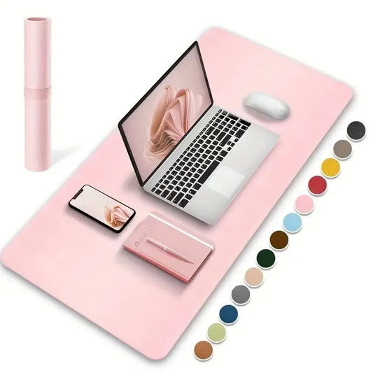 1 Pcs Large Size 60*30mm Office Desk Protector Mat PU Leather