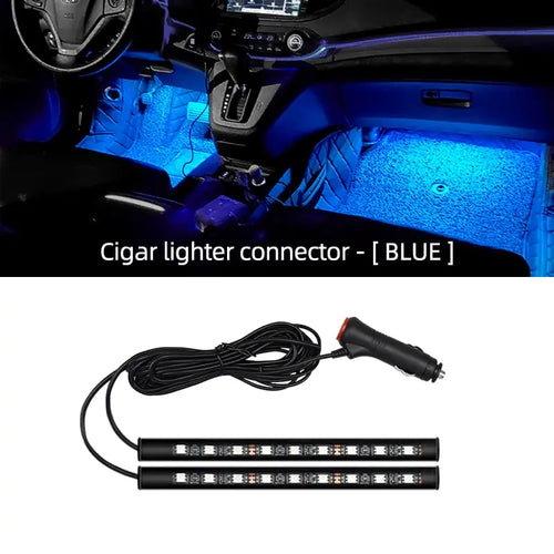 Car Neon Light Foot Light LED Interior Decoration Backlight Cigarette
