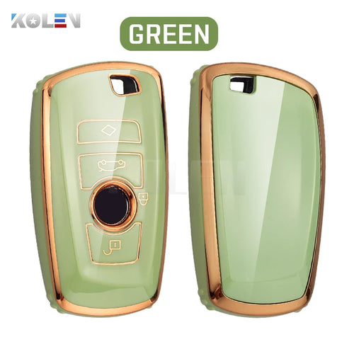 Fashion TPU Car Remote Key Case Cover Shell For BMW 1 3 5 7 Series X1