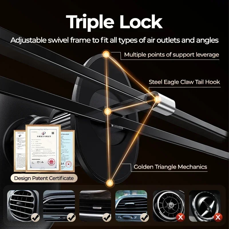 Joyroom Air Vent Car Phone Holder Mount Upgraded Universal Automobile