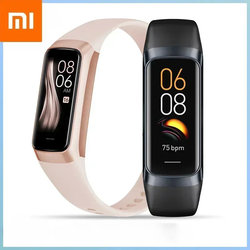 Xiaomi Amoled Smart Watch Men 2024 Smart Band Women Heart Rate Blood