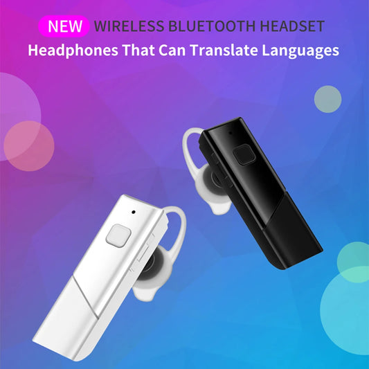 New Translation Earphones Bluetooth 5.0 Wireless Business Earbuds 80+