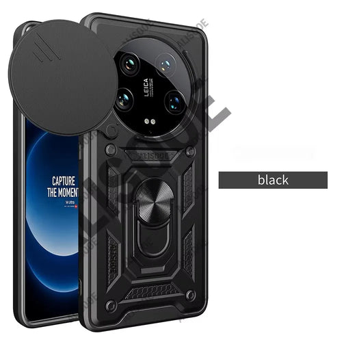 Armor Funda for Xiaomi 14 Ultra Redmi A4 14C 4G POCO C75 Case Slide
