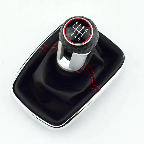 New Car 5/6 Speed 12mm Gear Shift Knob Lever Shifter Gaiter Boot for