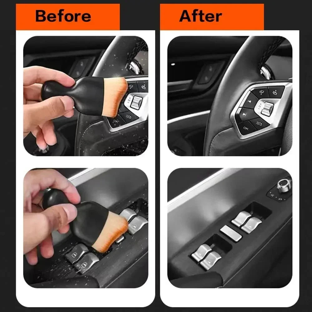 Car Air Conditioner Cleaning Brush Car Air Outlet Crevice Dust Removal