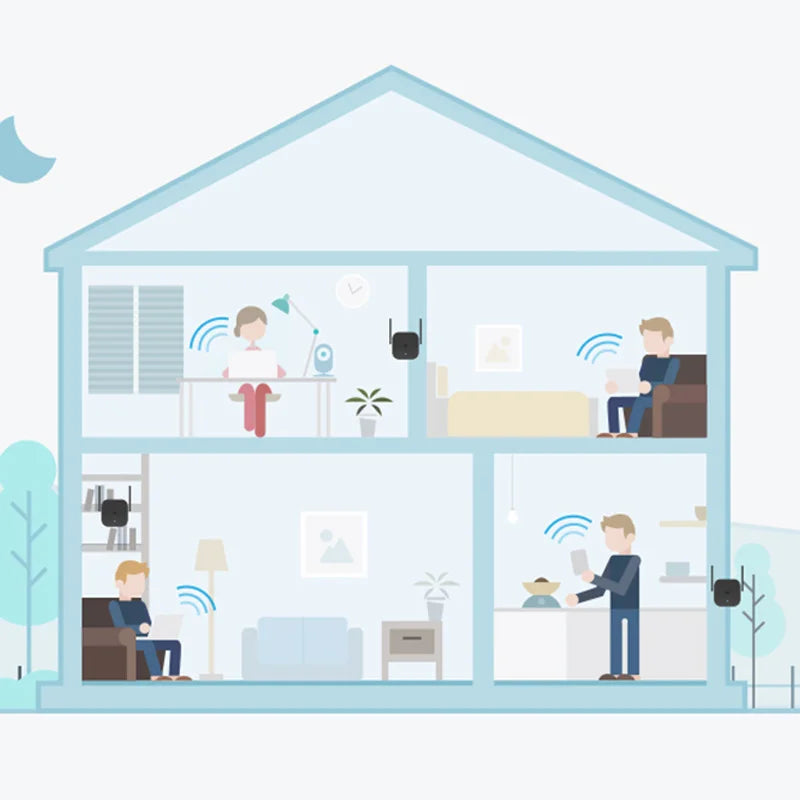 Xiaomi Repeater WiFi Pro Mi Amplifier Network Expander Router Power