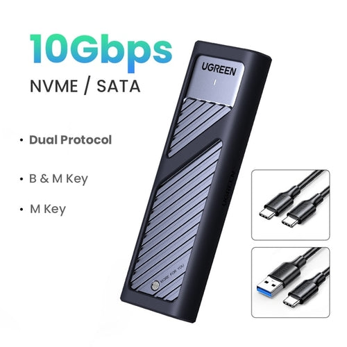 External Enclosure Nvme Gen2 3.2 - M2 Case M.2 Adapter 10gbps Usb 3.2