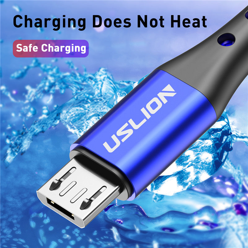 Uslion 3a Micro Usb Cable Fast Charge Usb Data Cable Cord For Samsung